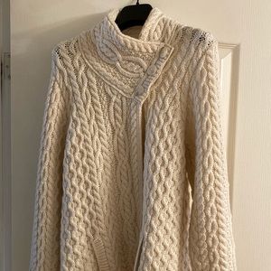 Sweater coat made in Ireland new with tags.